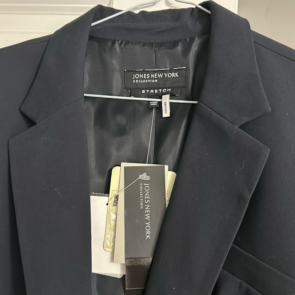 Jones NY ladies blazer - navy blue
